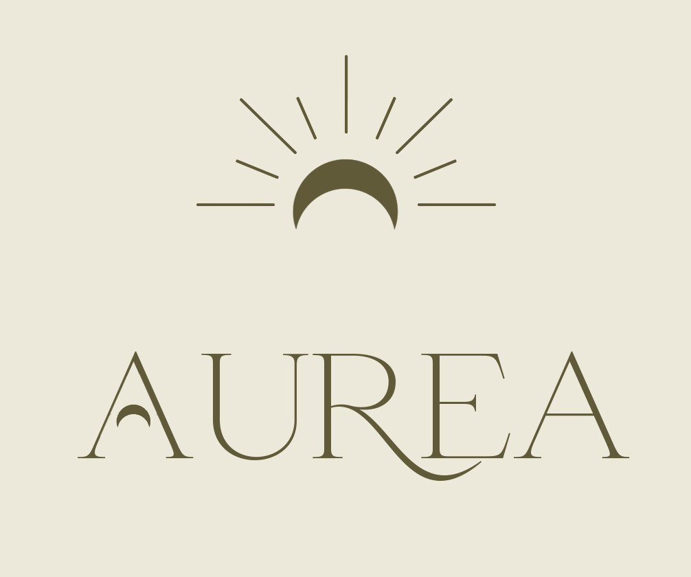 AUREA lockup on cream