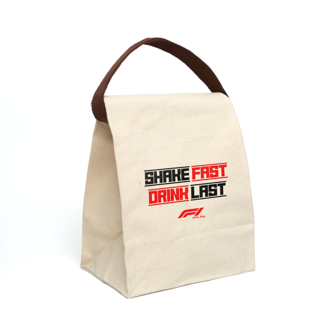 F1 Coffee kraft take-away bag