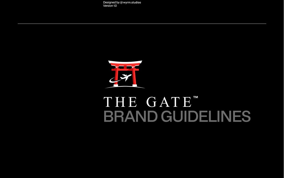 THE GATE CONSULTING Brand Identity Thumbnail